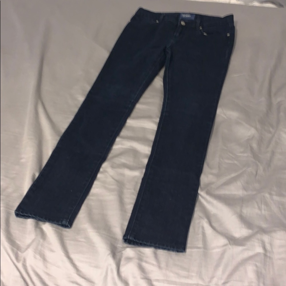 Dark wash jeans
